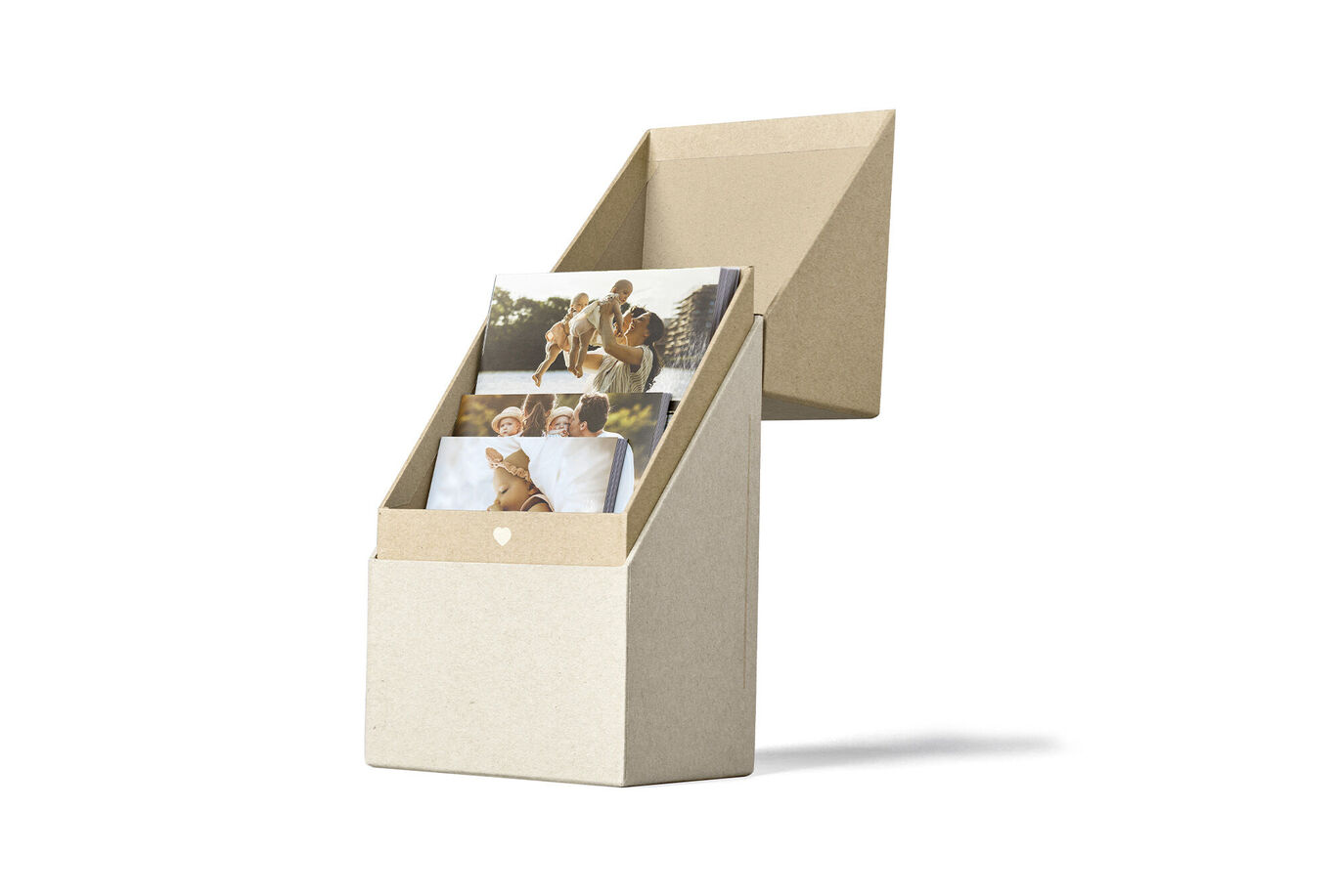 A creative photo package featuring pictures of memories.