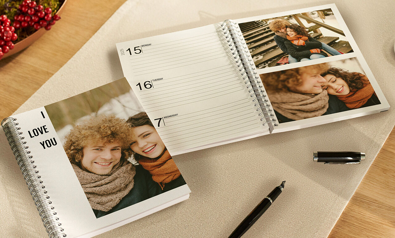 A lovingly designed calendar that holds special memories.