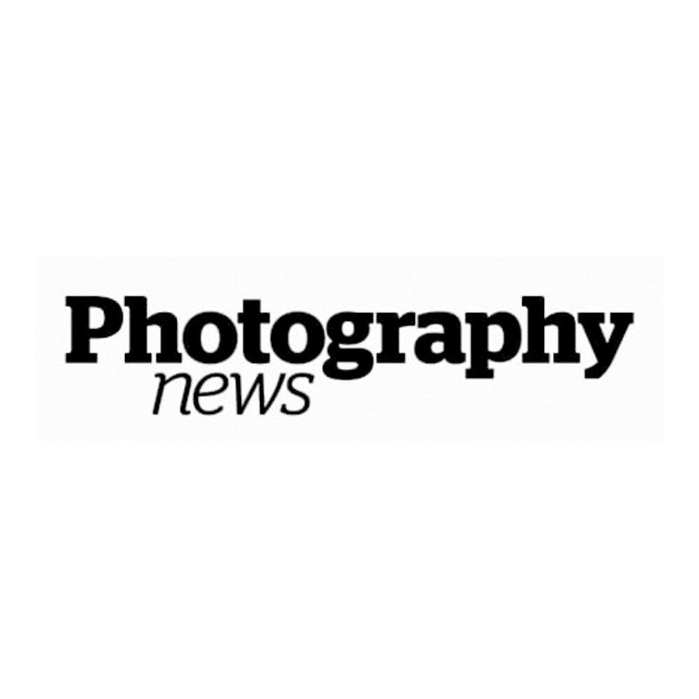 Logo of Photography News in black and white