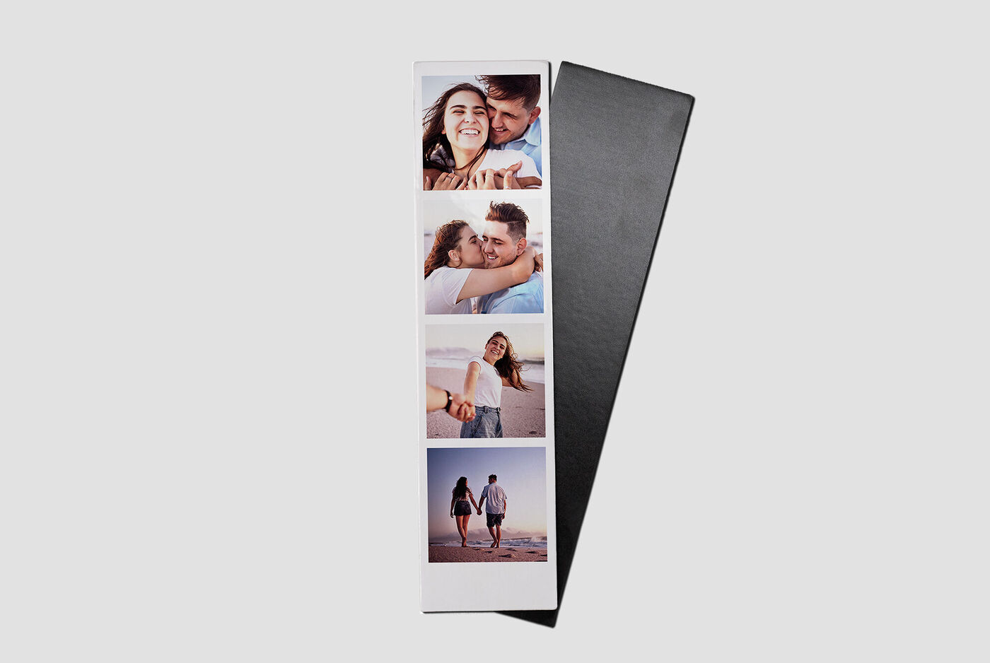 Four loving snapshots of couples in a photo collage