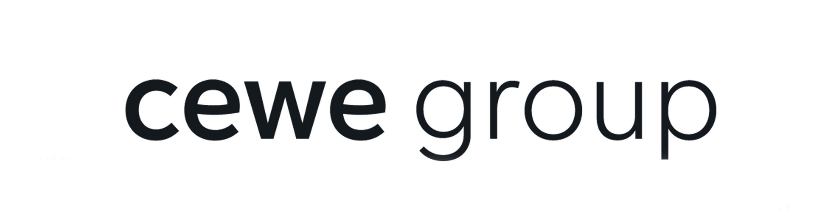 Logo of the CEWE Group in a simple font