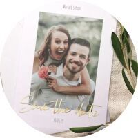 A loving photo book with a person holding a flower and a child. It radiates joy and creativity.