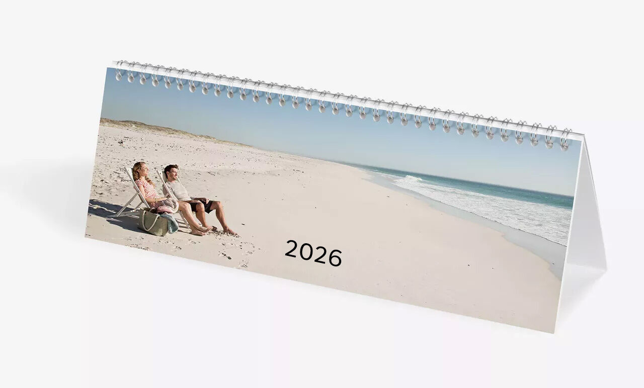 Panoramic Desktop Calendar
