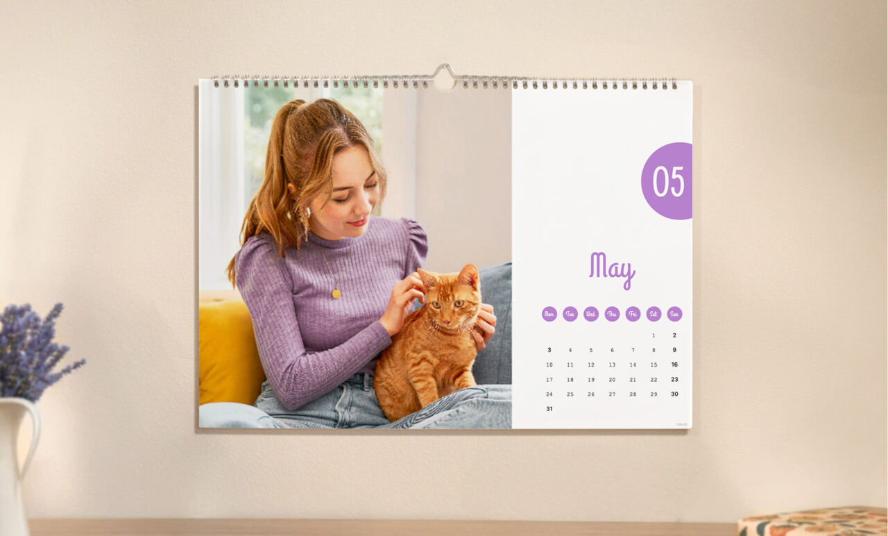 A4 Wall Calendar