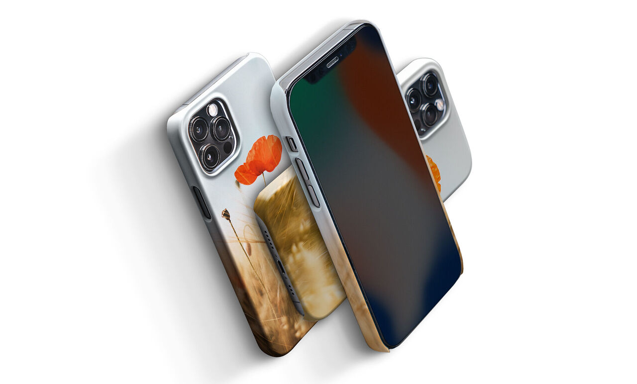 Phone with a creative design and colorful patterns